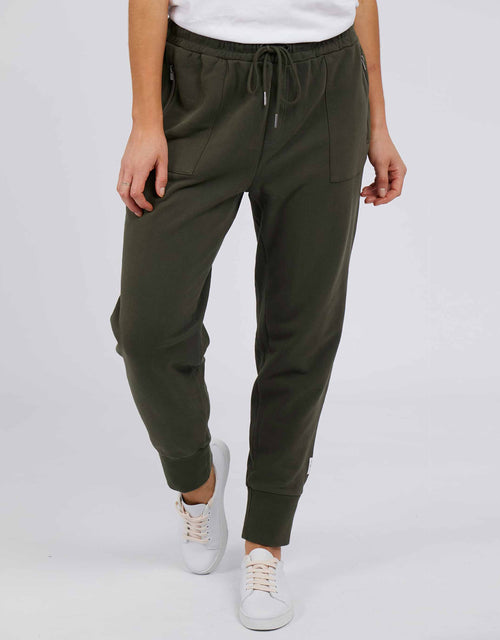 Cosy Trackpant - Dark Khaki