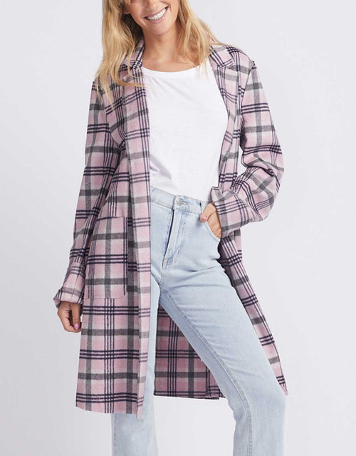 365-days-check-baxter-coat-check-ballet-pink-womens-clothing