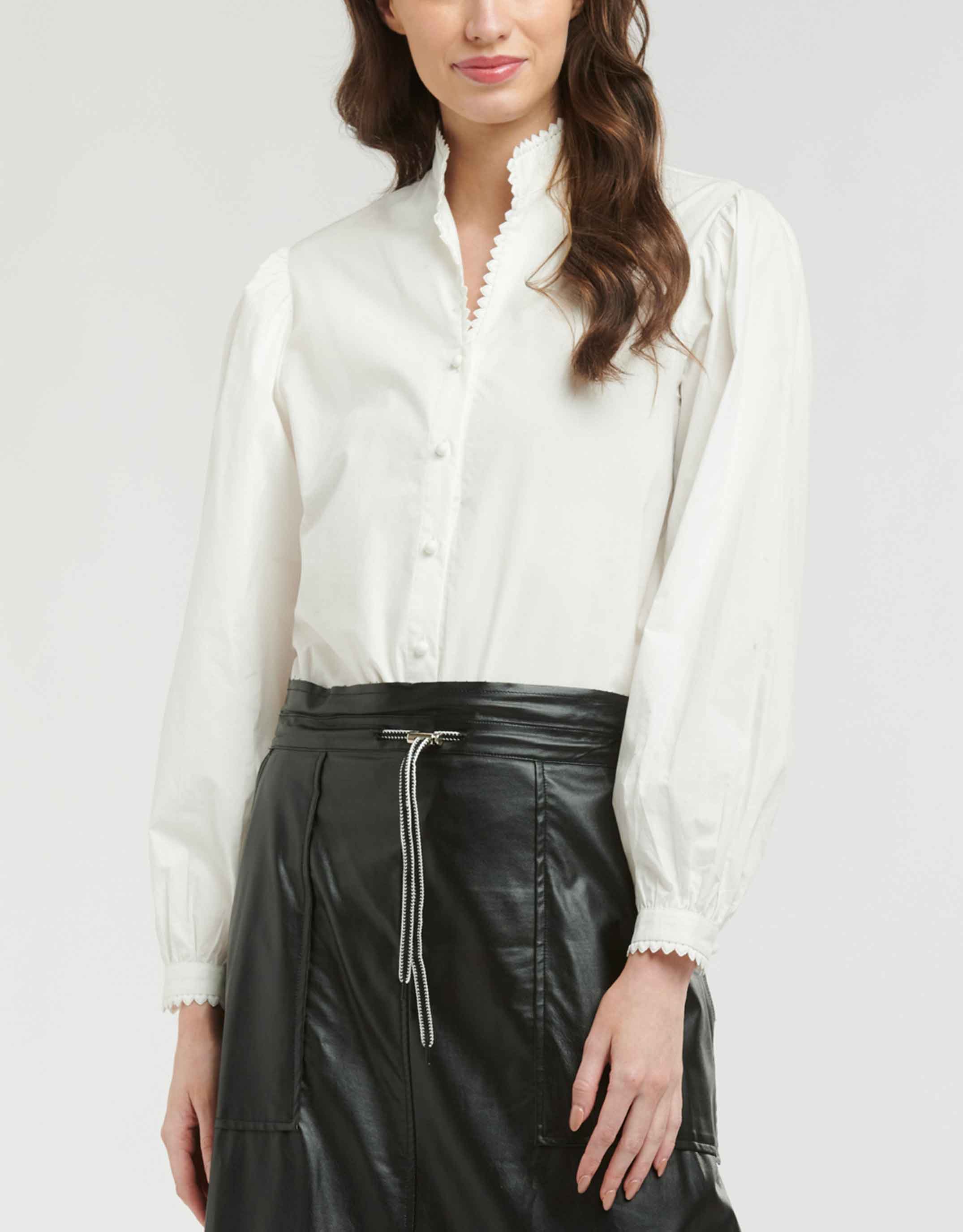 Ivy White Shirt - White