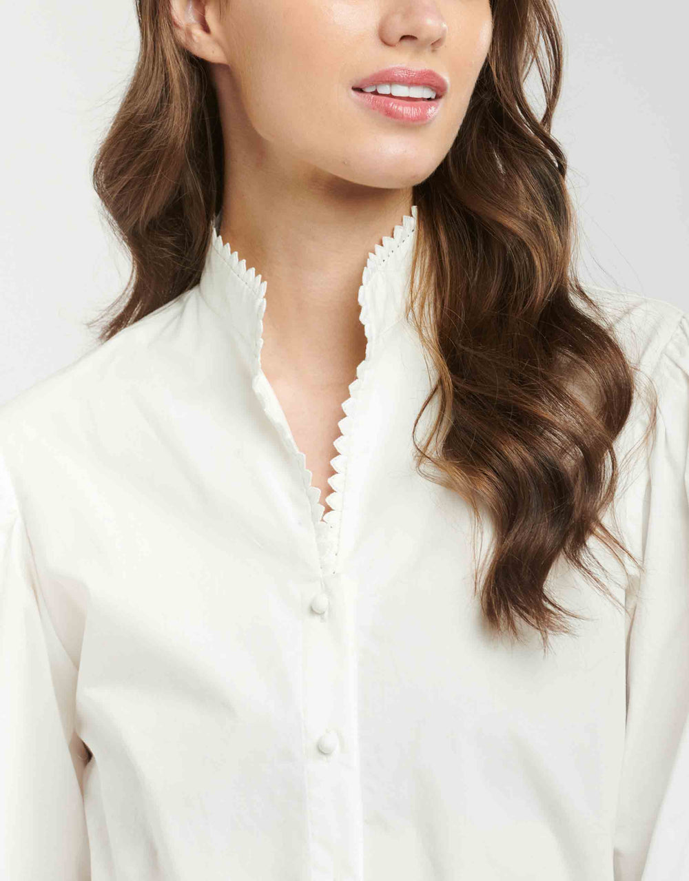 Ivy White Shirt - White