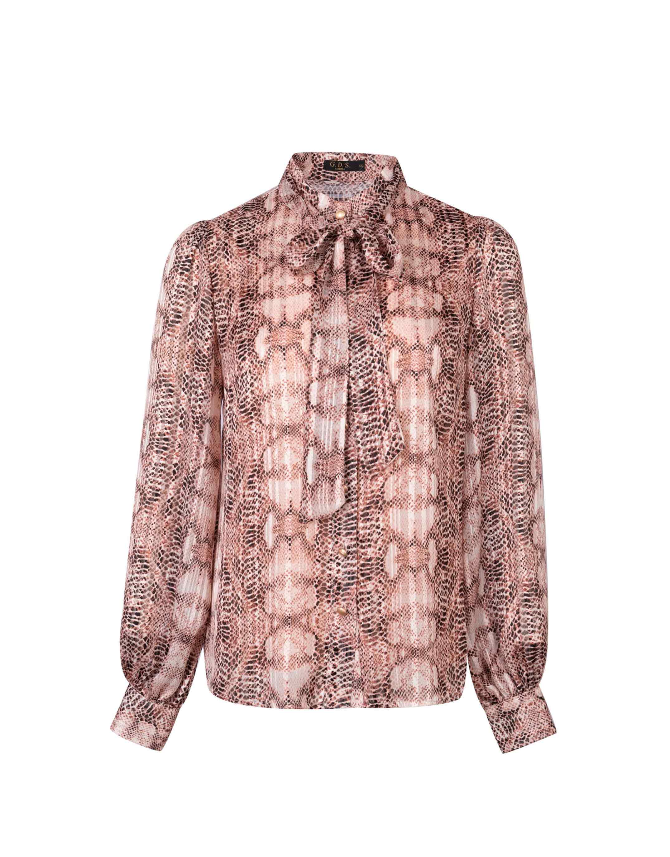 Pierra Tie Blouse - Print