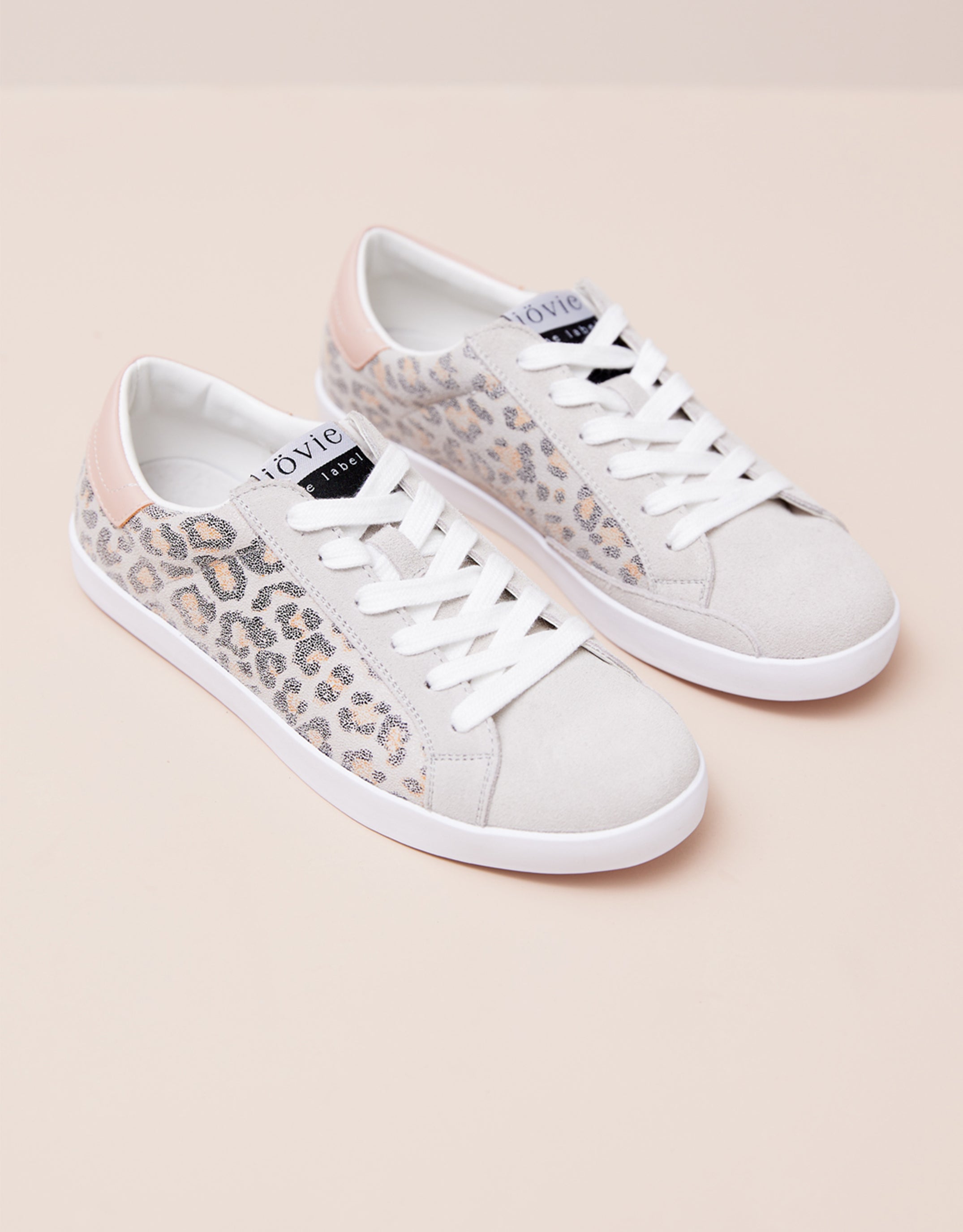 Skyla Sneaker - Leopard Printed Leather