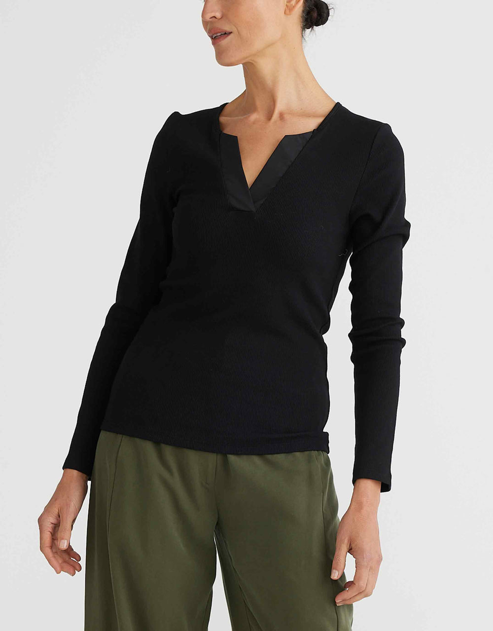 brave-true-henley-long-sleeve-top-black-womens-clothing