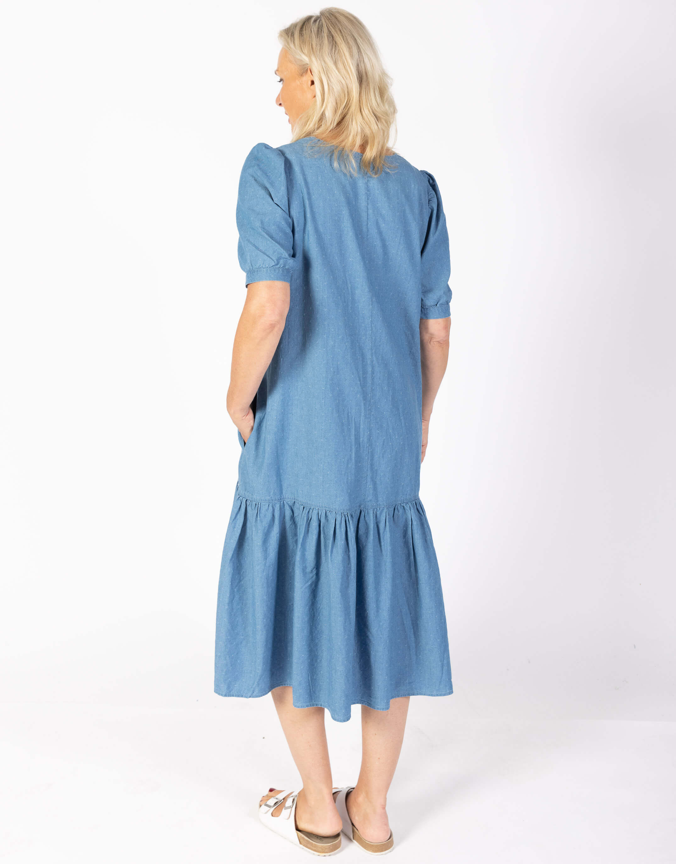 Christie Dress - Indigo Dye