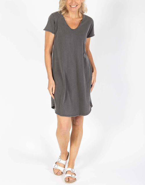 Cloud Mary Dress - Charcoal