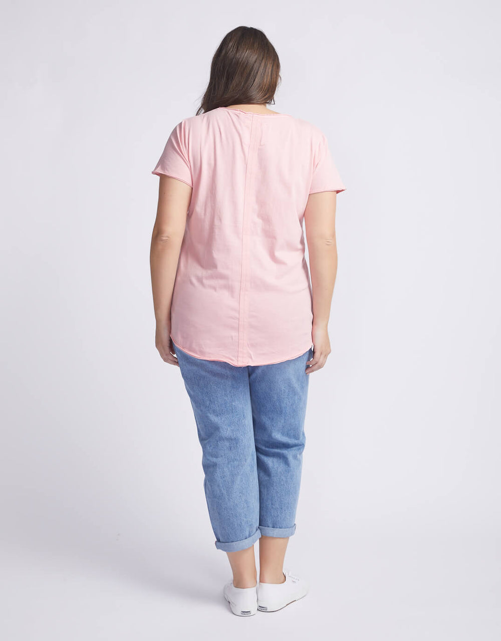elm-embrace-plus-size-fundamental-vee-tee-pink-quartz-plus-size-clothing