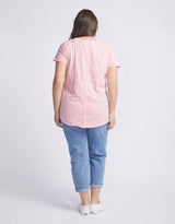 elm-embrace-plus-size-fundamental-vee-tee-pink-quartz-plus-size-clothing