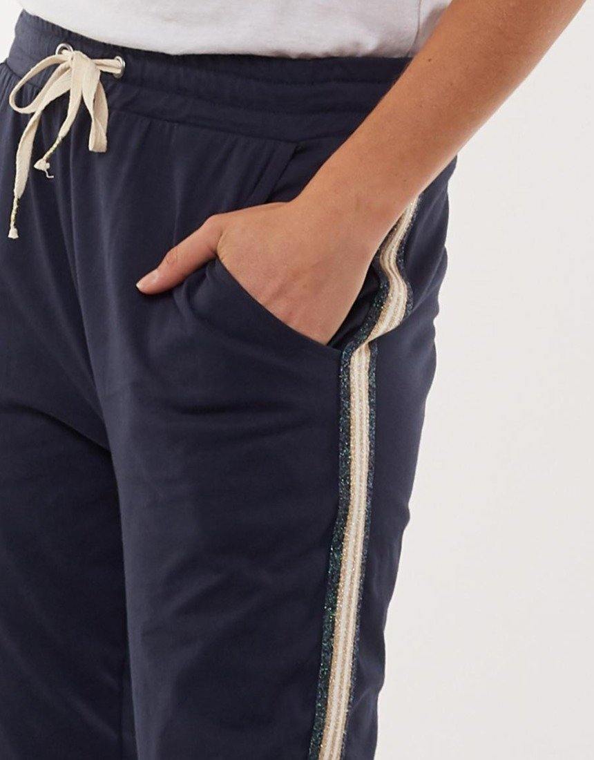 Trio Pant - Navy Elm