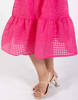 Serena Dress - Hot Pink