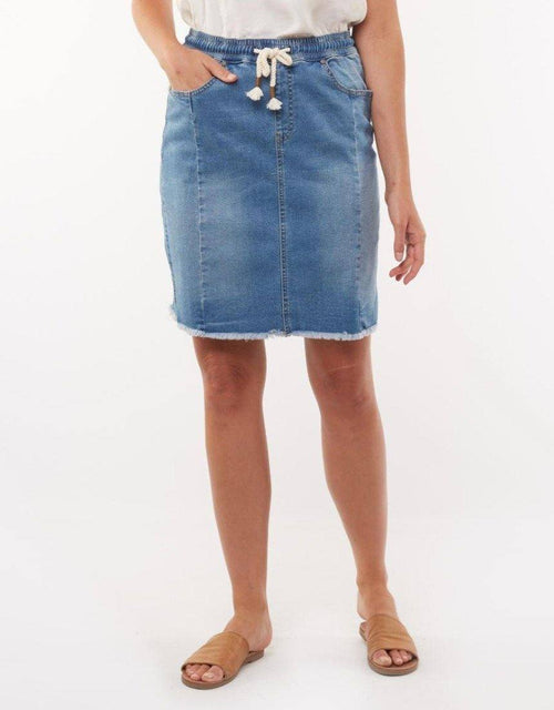 Dixie Skirt - Denim Foxwood