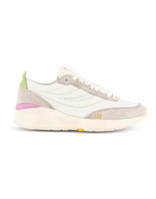 Superga 4089 Training 9TS Slim - A60 White-Pink-Yellow