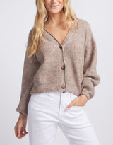 vero-moda-yvonne-long-sleeve-rolledge-cardi-silver-womens-clothing