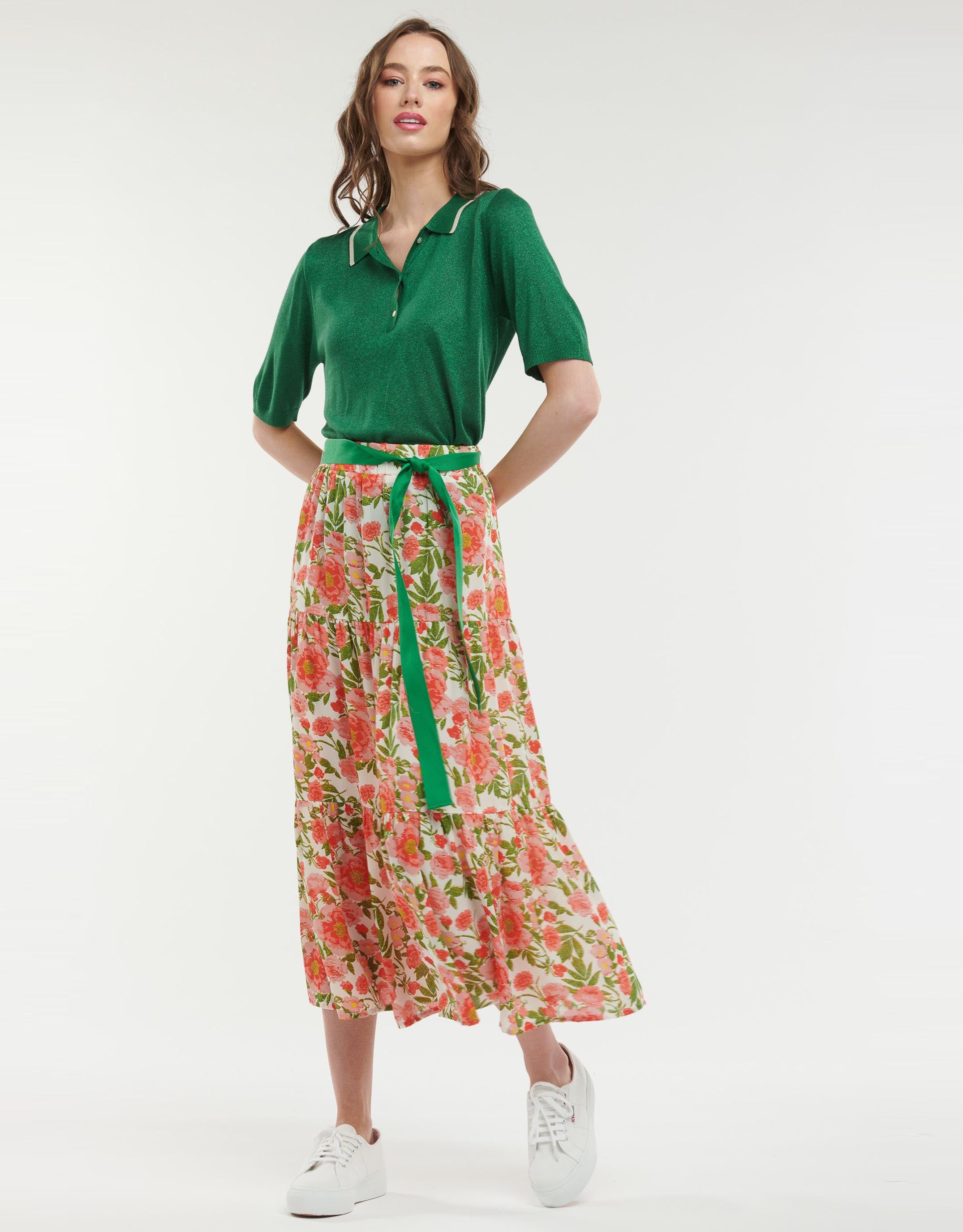 Romance Skirt - Ashleigh Print