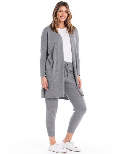 Donna Knit Cardigan - Slate