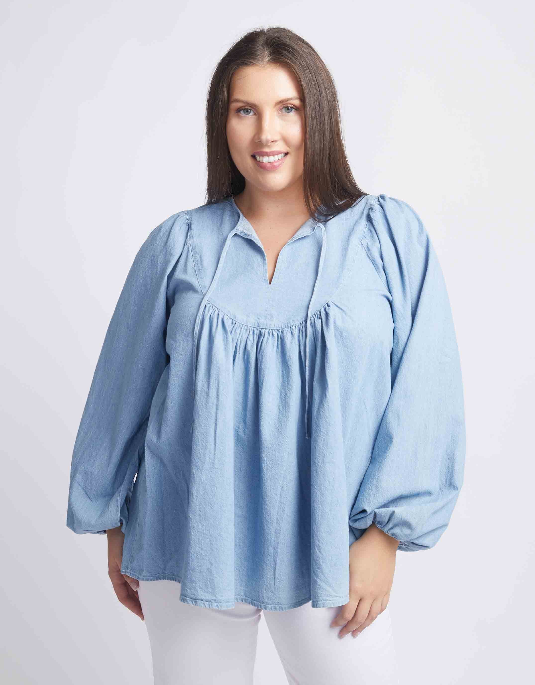 betty-basics-plus-size-cameron-blouse-dusty-denim-plus-size-clothing