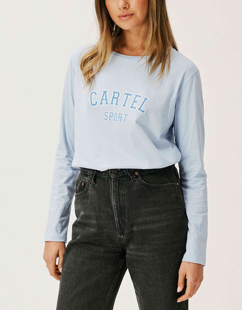 Lola Long Sleeve Top - Ice Blue