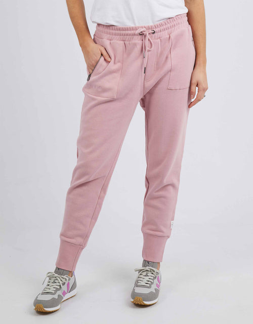 Plus Size Cosy Trackpant - Dusty Pink