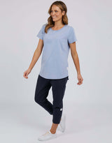 Cloud Tail Tee - Sky Blue