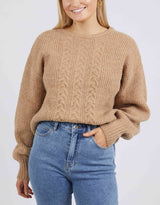 Elliot Cable Knit - Butterscotch