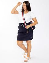 Elm Skirt - Plus Size Cassie Skirt - Navy