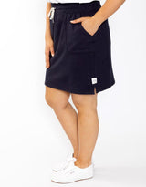 Elm Skirt - Plus Size Cassie Skirt - Navy