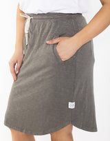 Elm Skirt - Plus Size Isla Skirt - Khaki | Plus Size Clothing