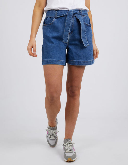 Grace Denim Short - Dark Blue Wash