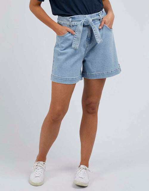 Gracie Denim Short - Mid Blue Denim