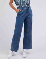 Izzy Wide Leg Jean - Dark Blue Wash