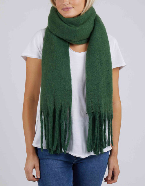 Posy Scarf - Green