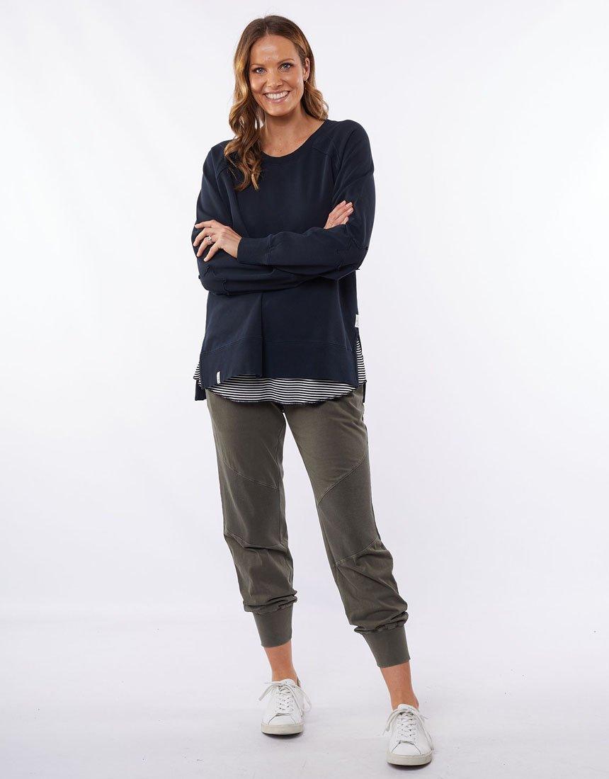 Elm Victoria Fleece Crew Women's Top | Cotton Jumper