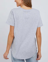 Foxwood Tee - Grey Marle