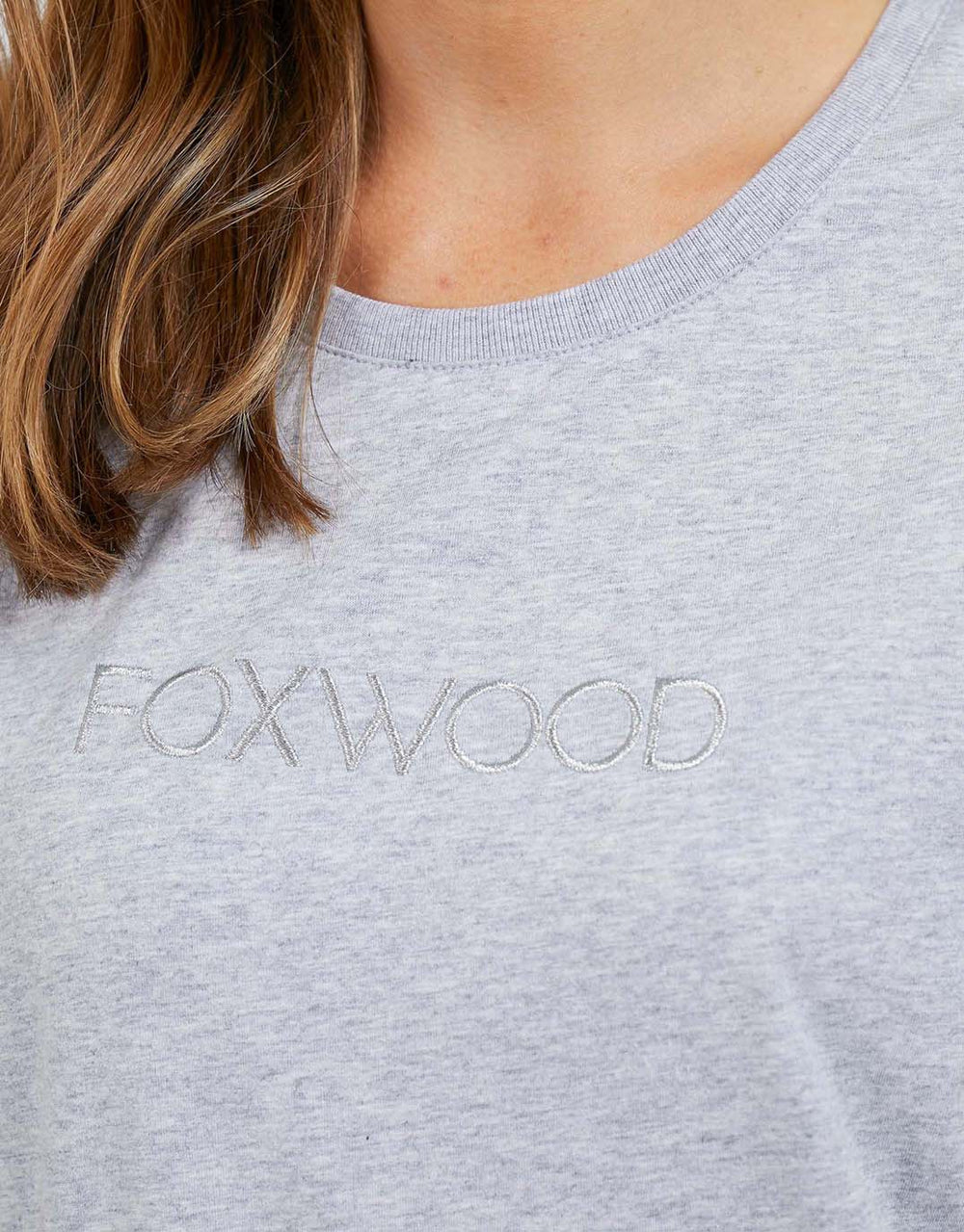 Foxwood Tee - Grey Marle