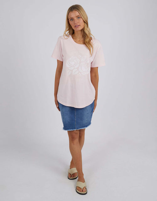 Primrose Tee - Pale Rose Pink