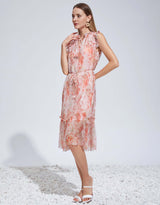 Mallory Silk Long Dress - Tigerlily