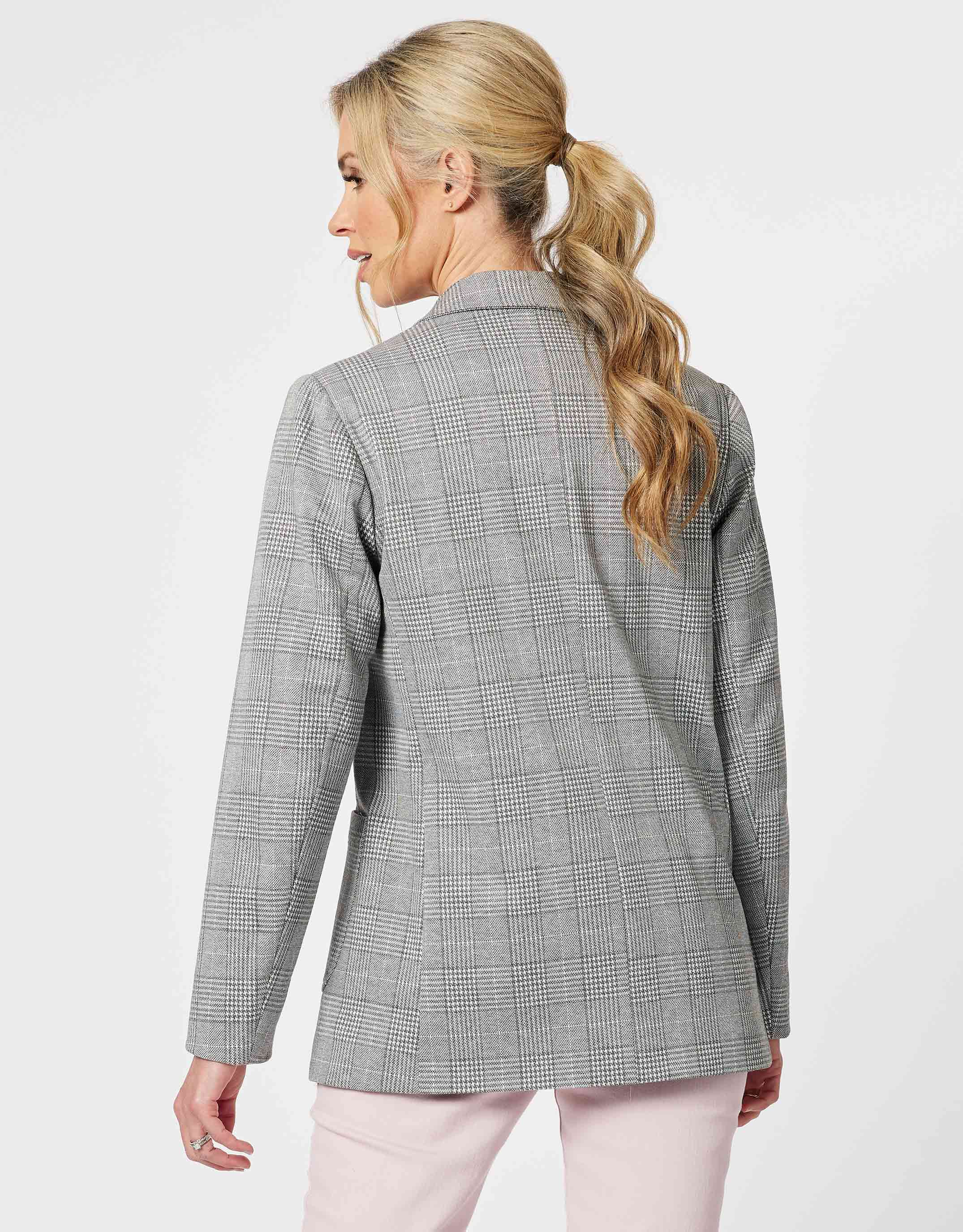 gordon-smith-diana-check-jacket-silver-womens-clothing