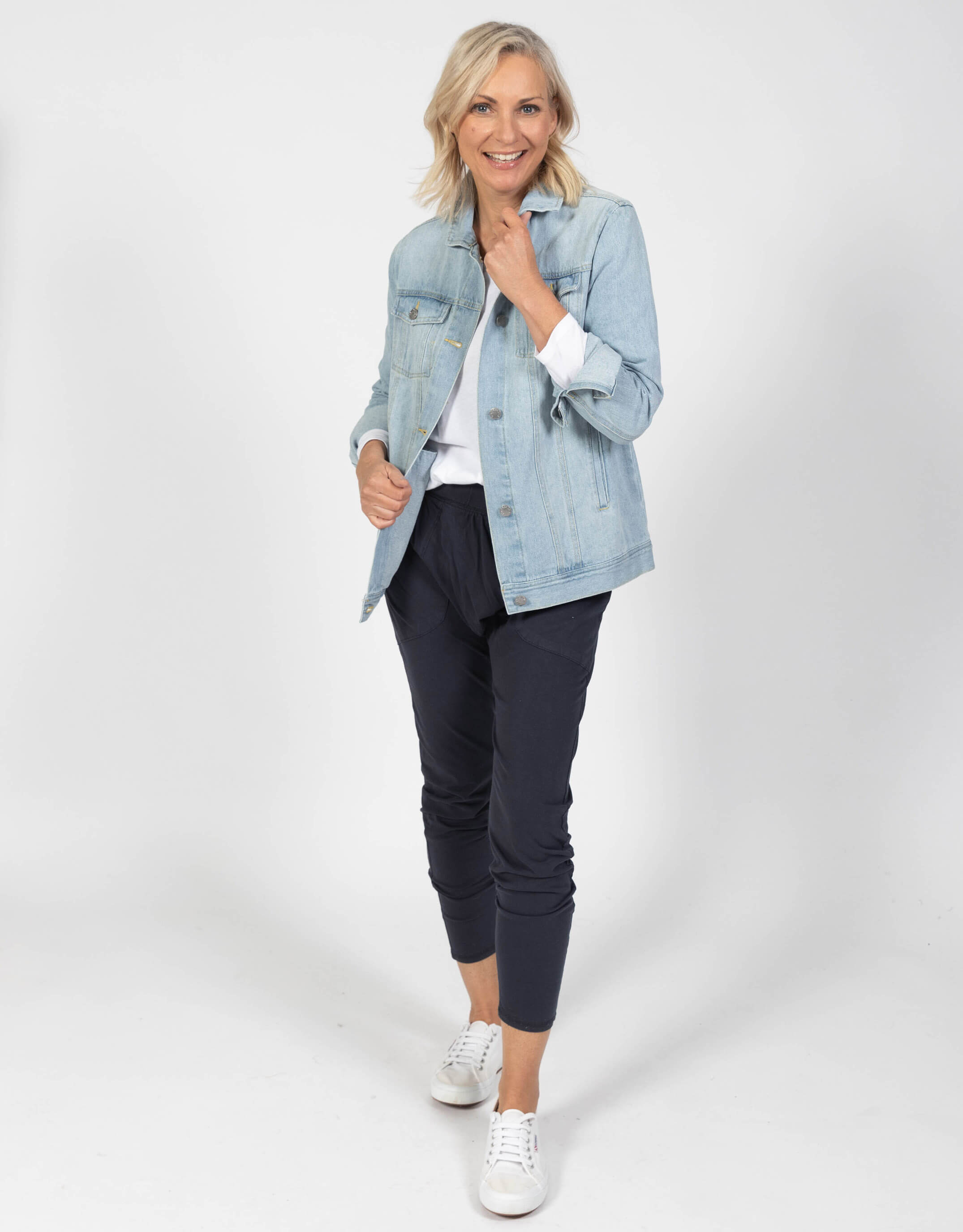 Betty Basics Harrison Denim Jacket Women's Tops