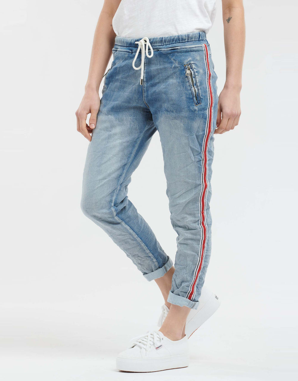 Ferrari "Sunday" Jeans - Mid Wash