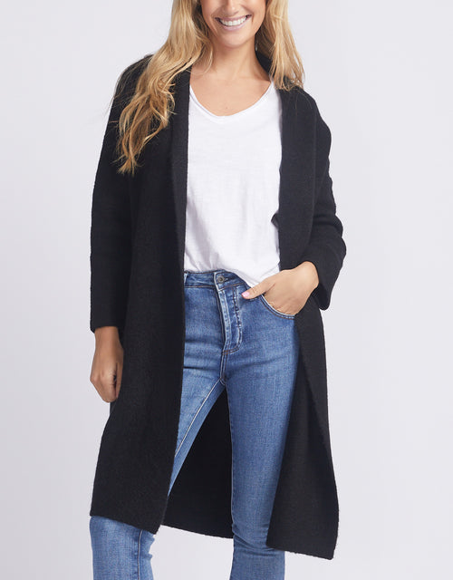 white-co-soho-longline-cardigan-black-womens-clothing