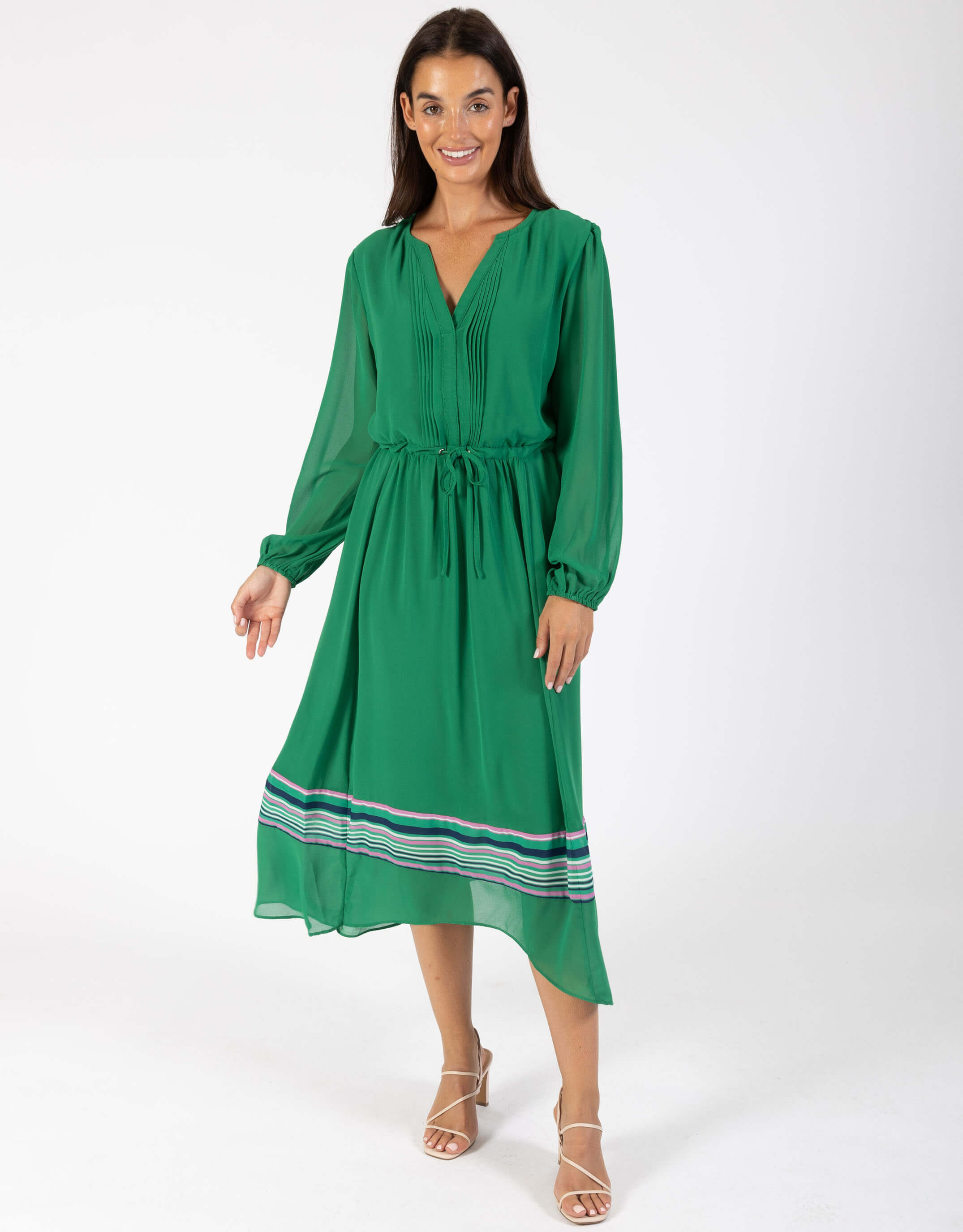white-co-madison-avenue-midi-dress-emerald-womens-clothing