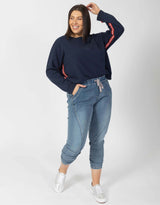 paulaglazebrook. Plus Size Central Park Sweat Women's Tops | Plus Size Clothing