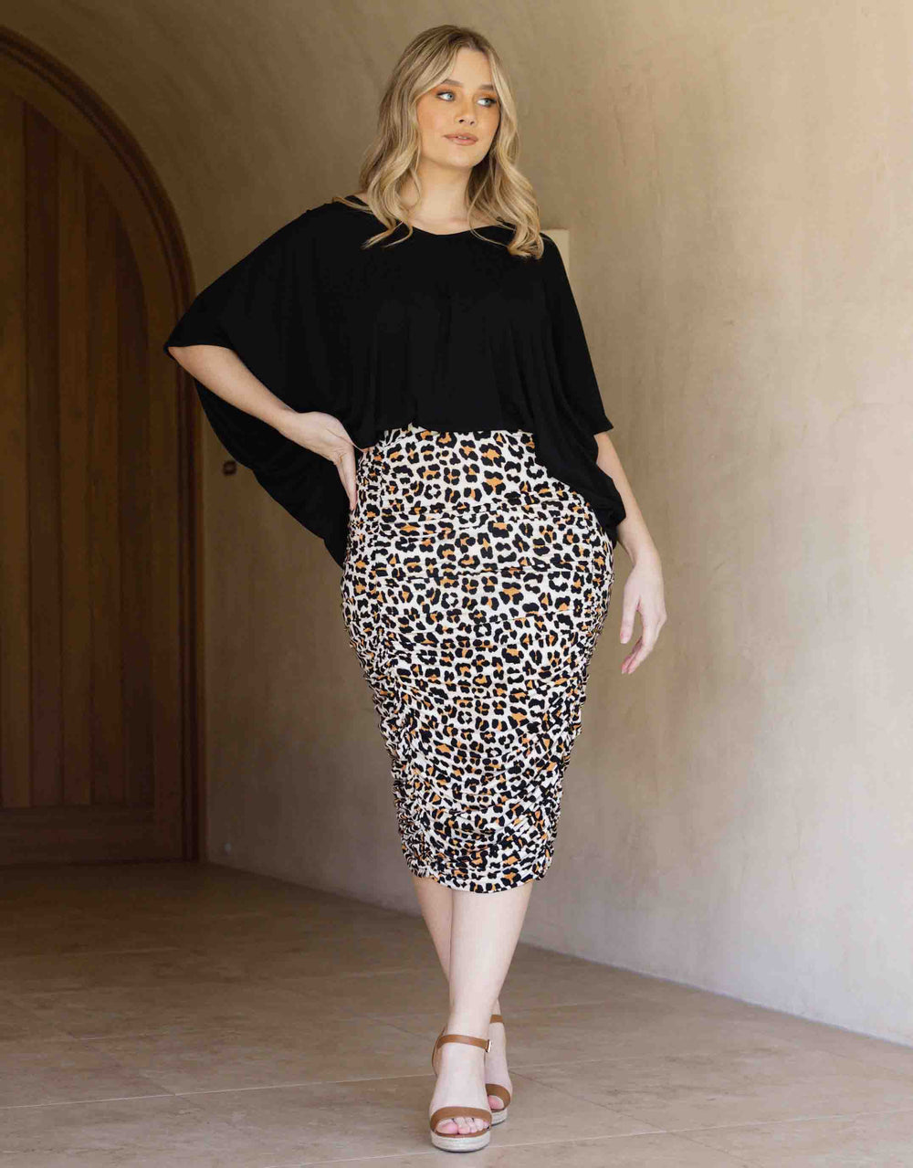 PQ Collection Plus Size Vanity Skirt Women's Tops | Plus Size Clothing