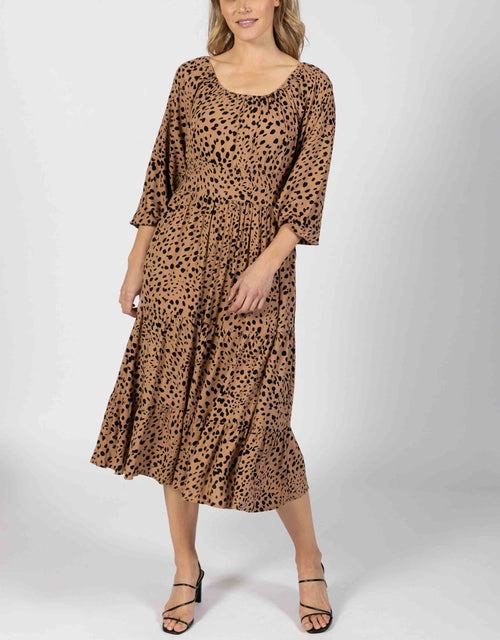 paulaglazebrook. Women's Clothing Sass Clothing Meredith Dress - Animal