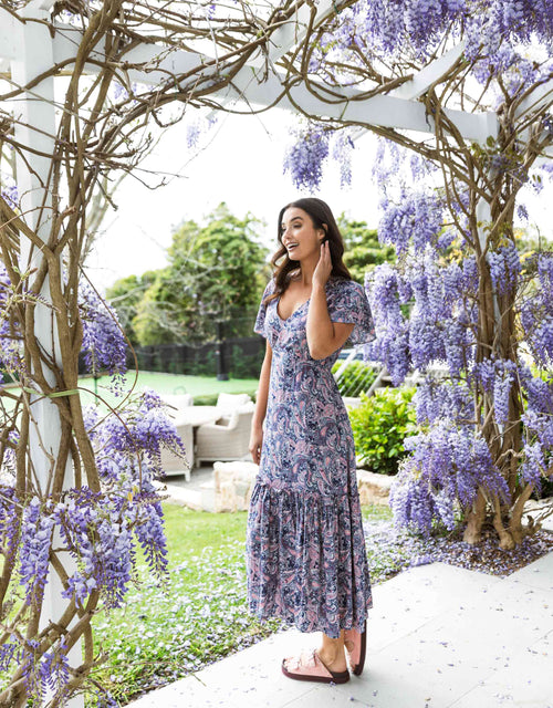 The Charlie Maxi Dress - Boho Print