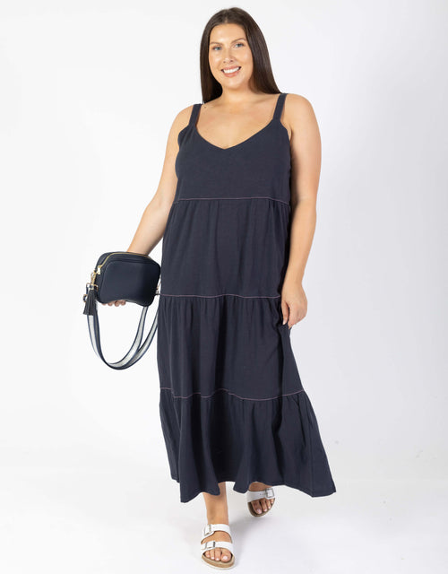 paulaglazebrook. | Plus Size Venice Beach Dress - Navy | Plus Size Clothing