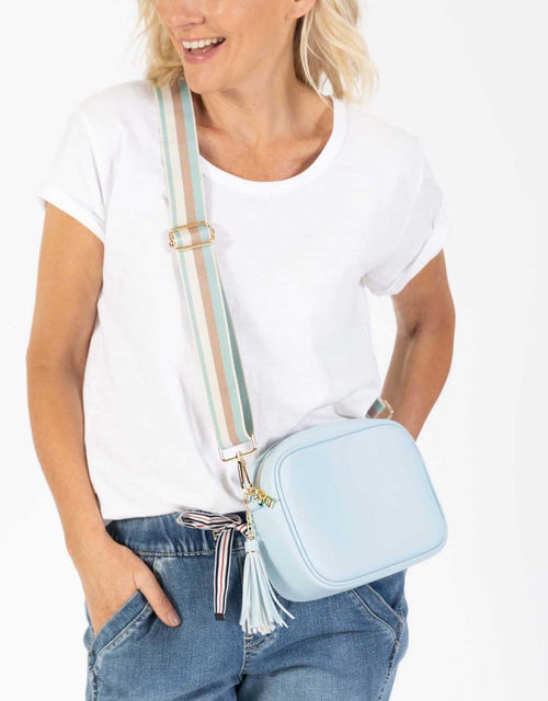 Zoe Crossbody Bag - Pale Blue