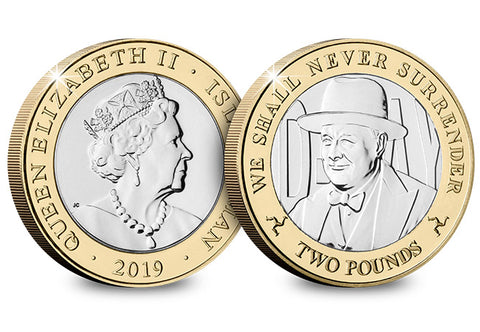 D-Day Three Leaders Coin Set Churchill