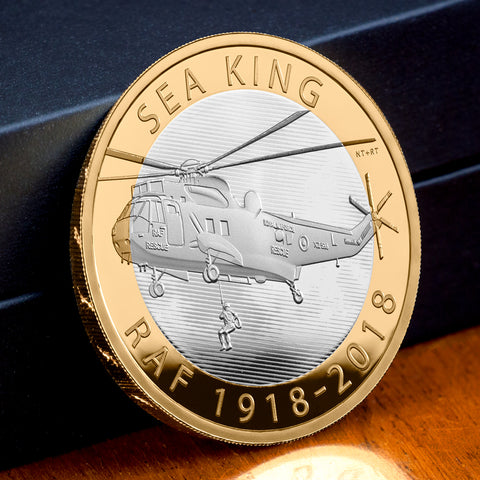 The UK Sea King £2 Coin