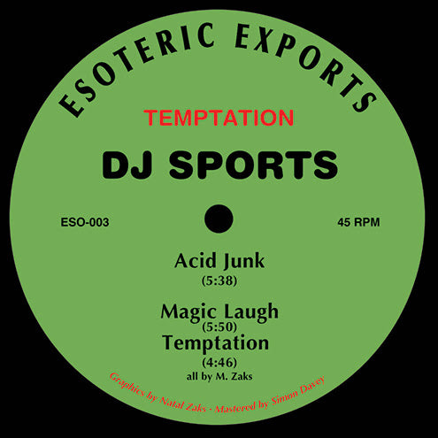 DJ Sports - Temptation (PRE-ORDER)