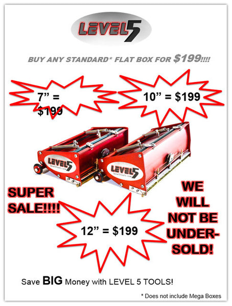 Flat Box Sale